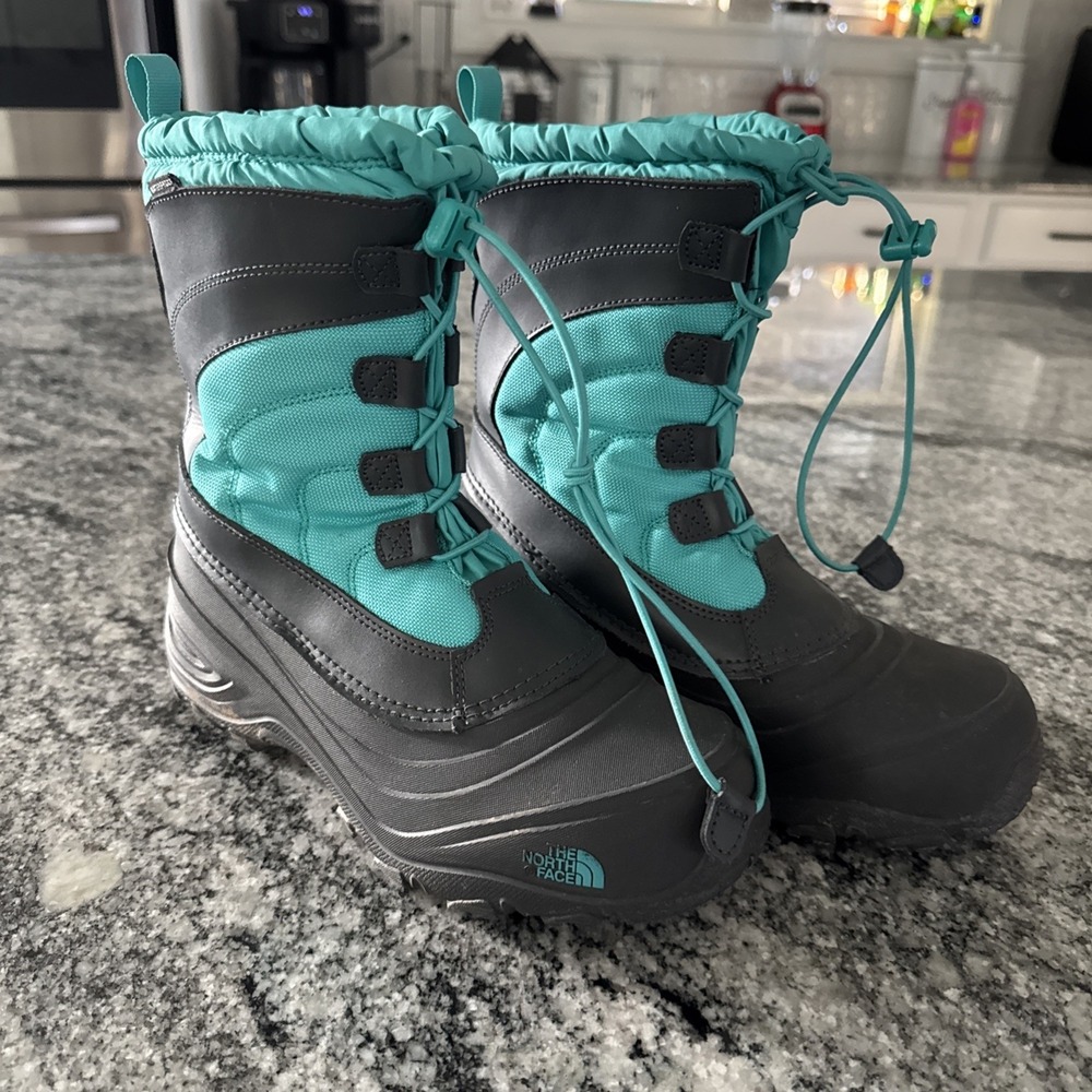 North Face Boots Women's Size 6 Alpenglow IV Winter Snow NF0A2T5P Thermafelt EUC